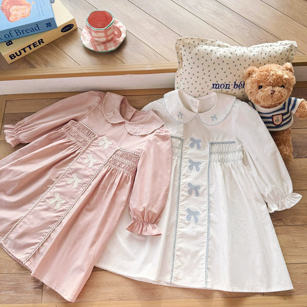 Vestido Infantil Lacinhos Golinha