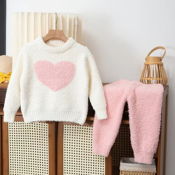 Conjunto Infantil Feminino Inverno Love