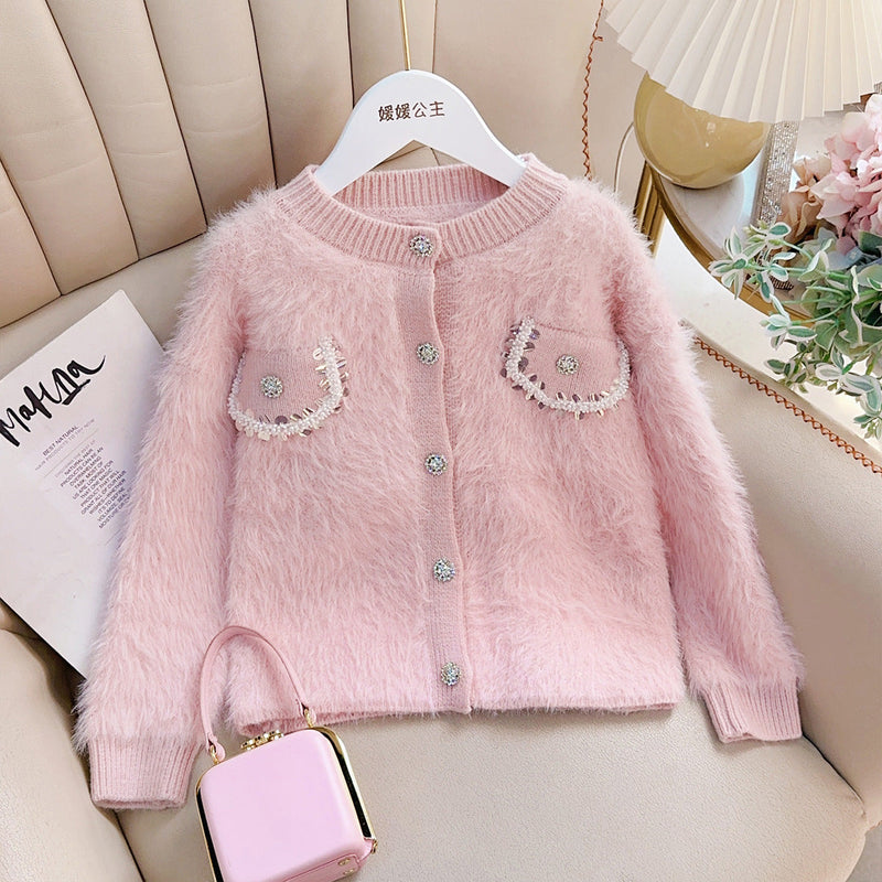 Cardigan Infantil Boutique Pelinhos