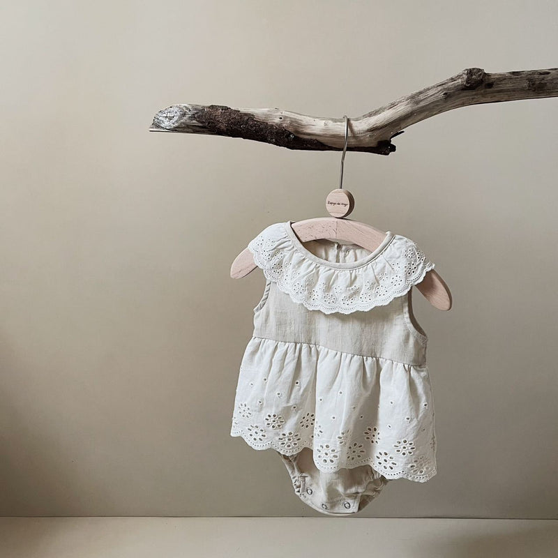 Body Infantil Feminino Rendinha Verão