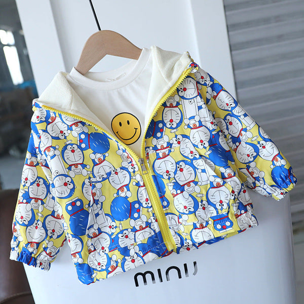 Casaco Infantil Gatinho Com Capuz