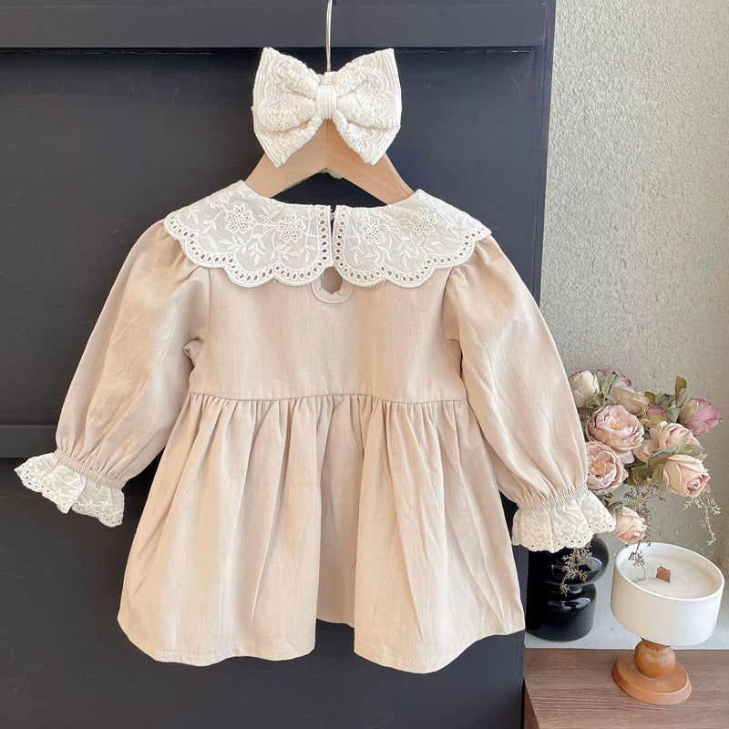 Vestido Infantil Rendado