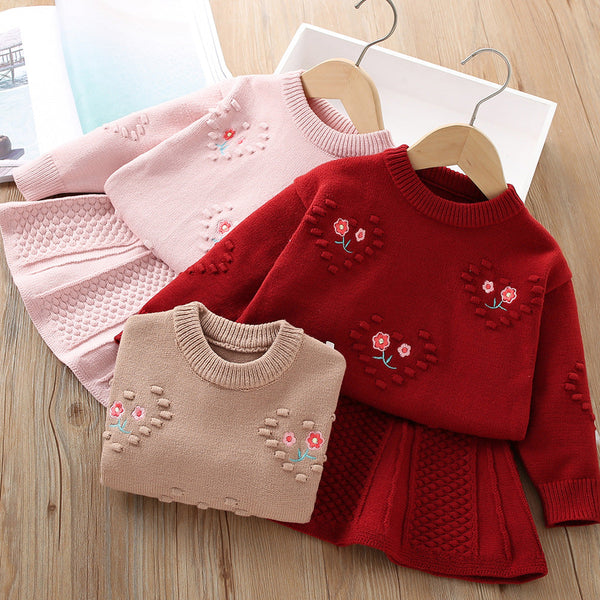 Conjunto Infantil Inverno Florzinhas