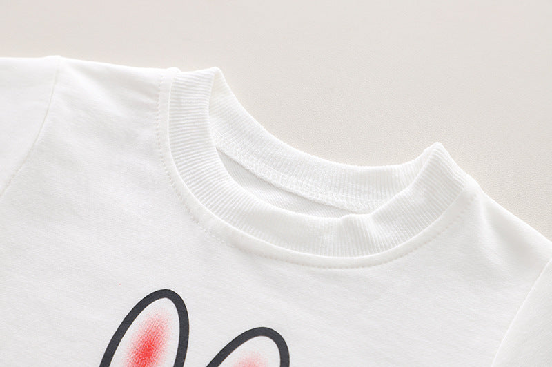 Conjunto Infantil Feminino 3 Peças Coelhinho