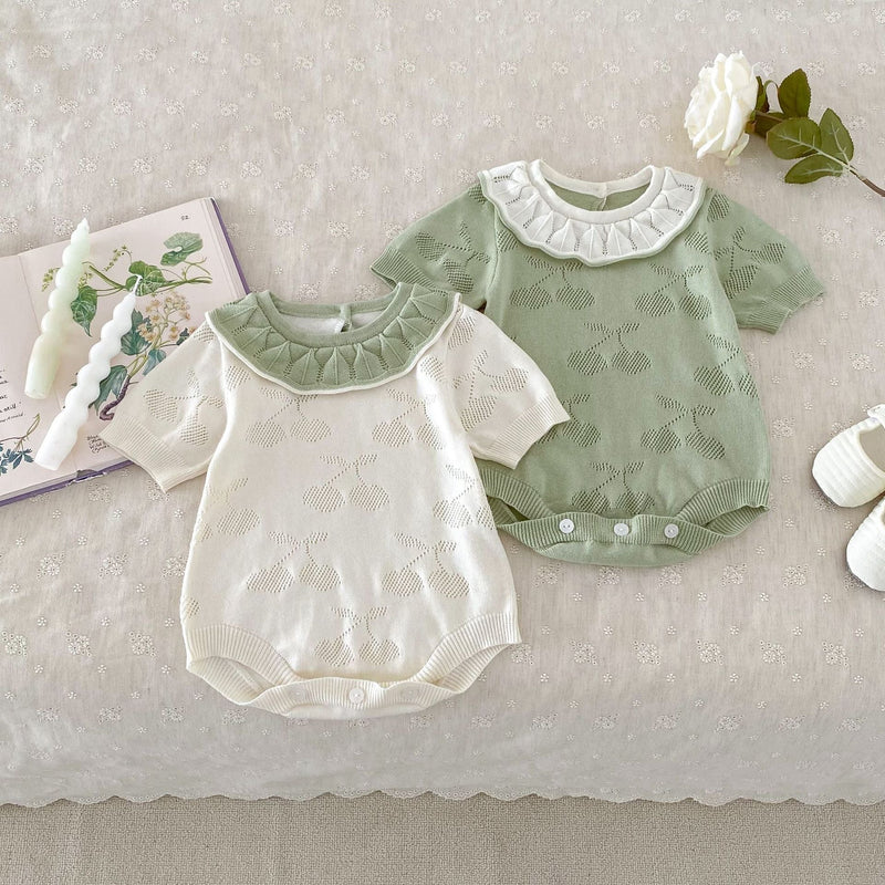 Body Infantil Feminino Cerejinhas