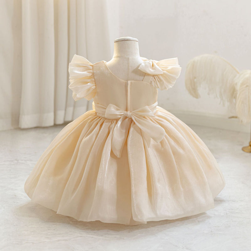 Vestido Infantil De Festa com Lacinho
