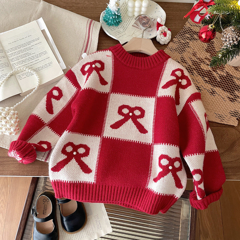Blusa Infantil Feminina Inverno Lacinhos