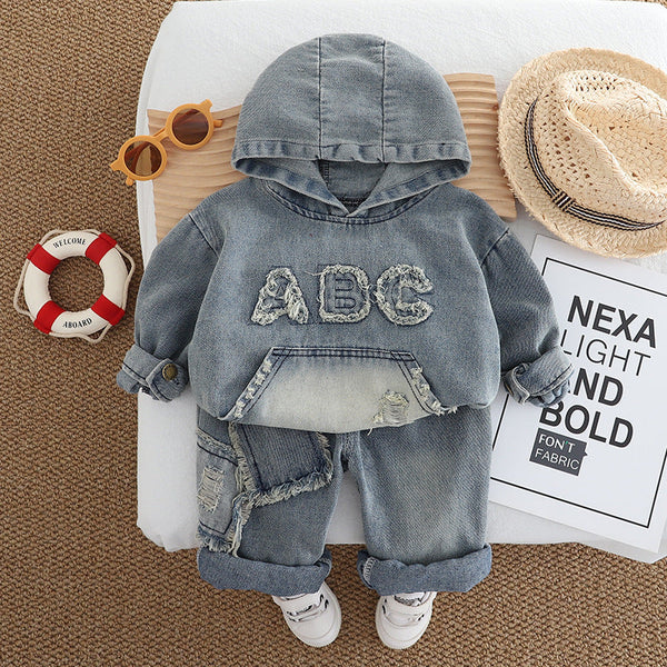 Conjunto Infantil Jeans ABC