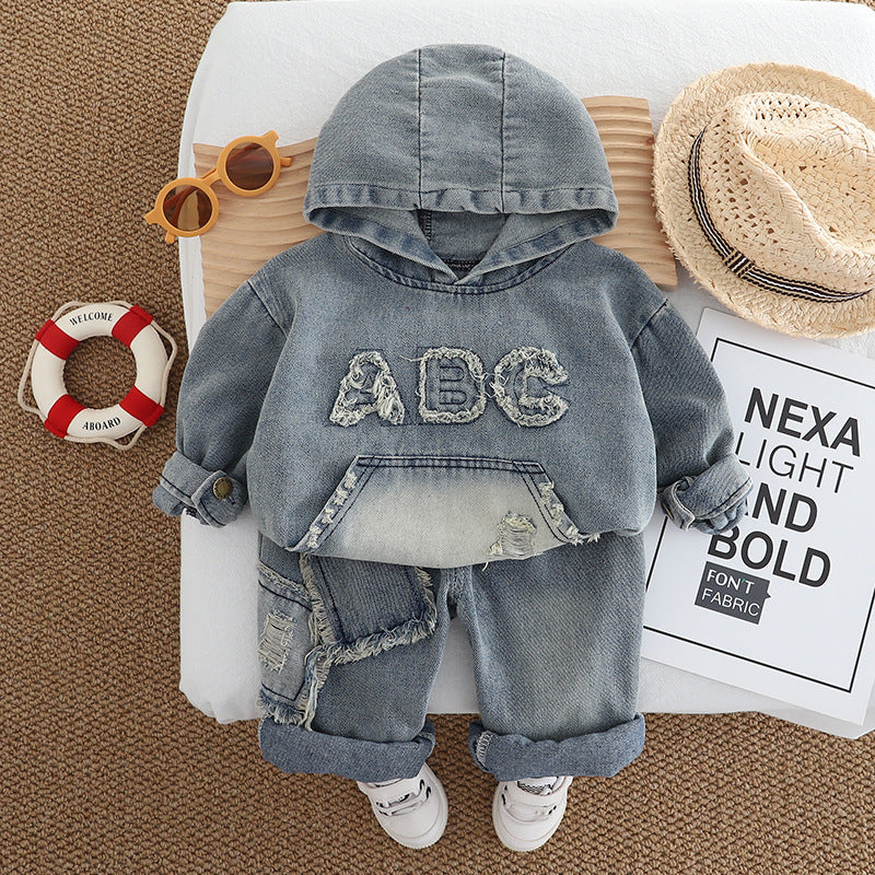 Conjunto Infantil Jeans ABC