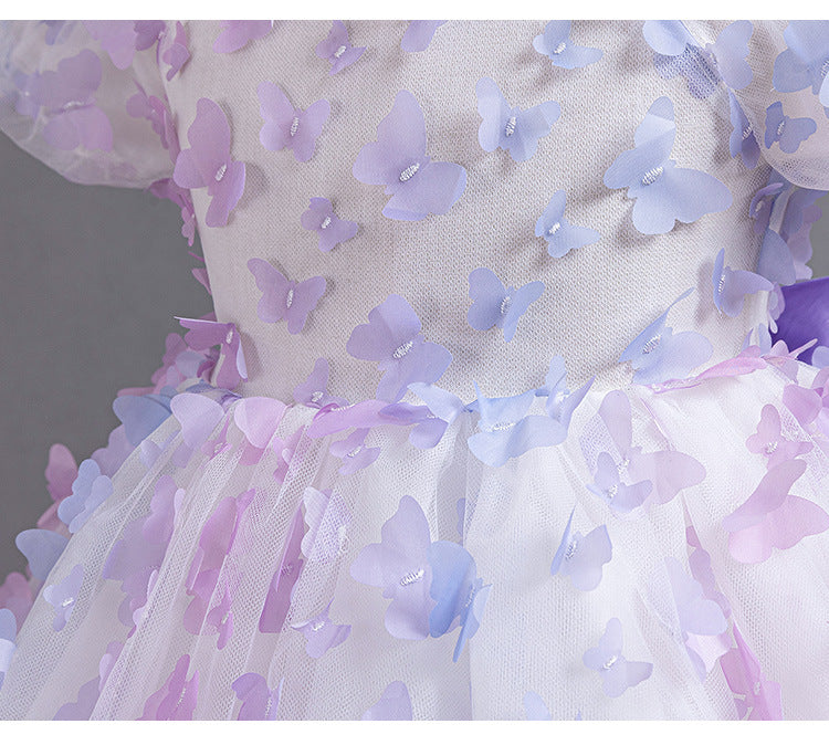 Vestido Infantil de Festa Borboletinhas