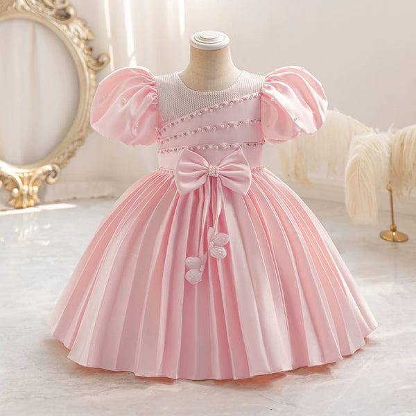 Vestido De Festa Bufante Pérolas