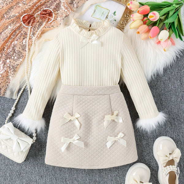 Conjunto Infantil Feminino Lacinhos