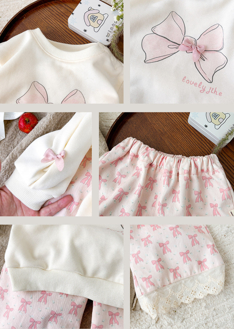 Conjunto Infantil Inverno Lacinhos