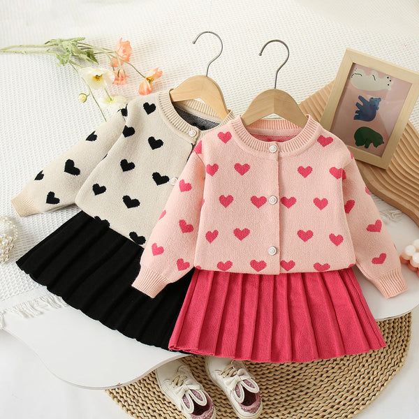 Conjunto Infantil Feminino Inverno Love