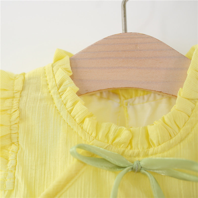 Vestido Infantil Verão Florzinhas