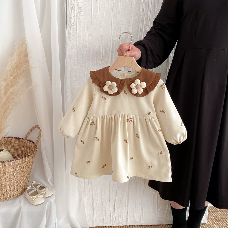 Vestido Infantil Flores