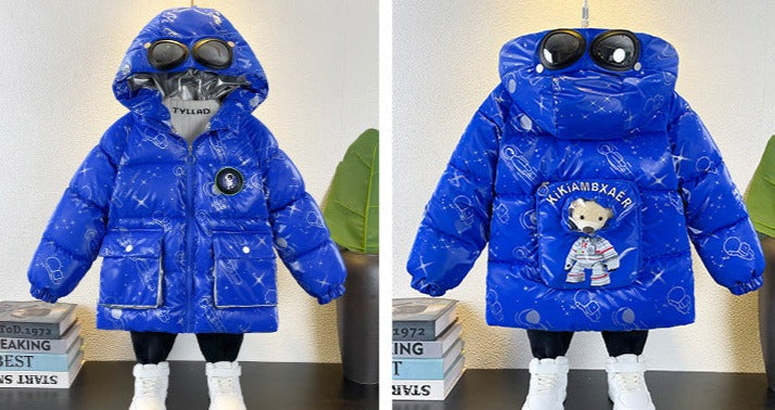 Casaco Infantil Inverno Ursinho Astronauta