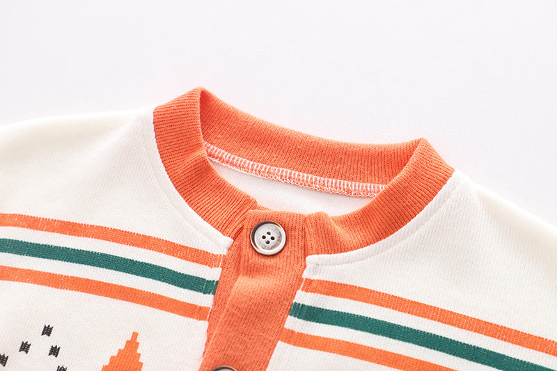 Conjunto Infantil Masculino Inverno 3 Peças Smilley
