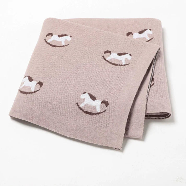 Manta Infantil Cavalinhos