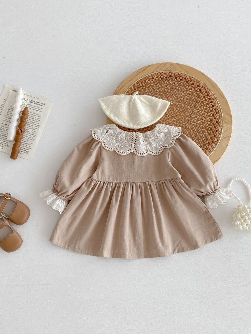 Vestido Infantil Golinha Rendada