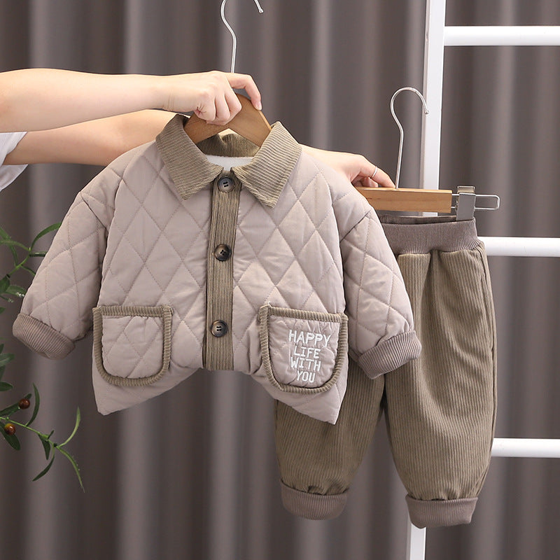 Conjunto Infantil Masculino  Inverno Forrado