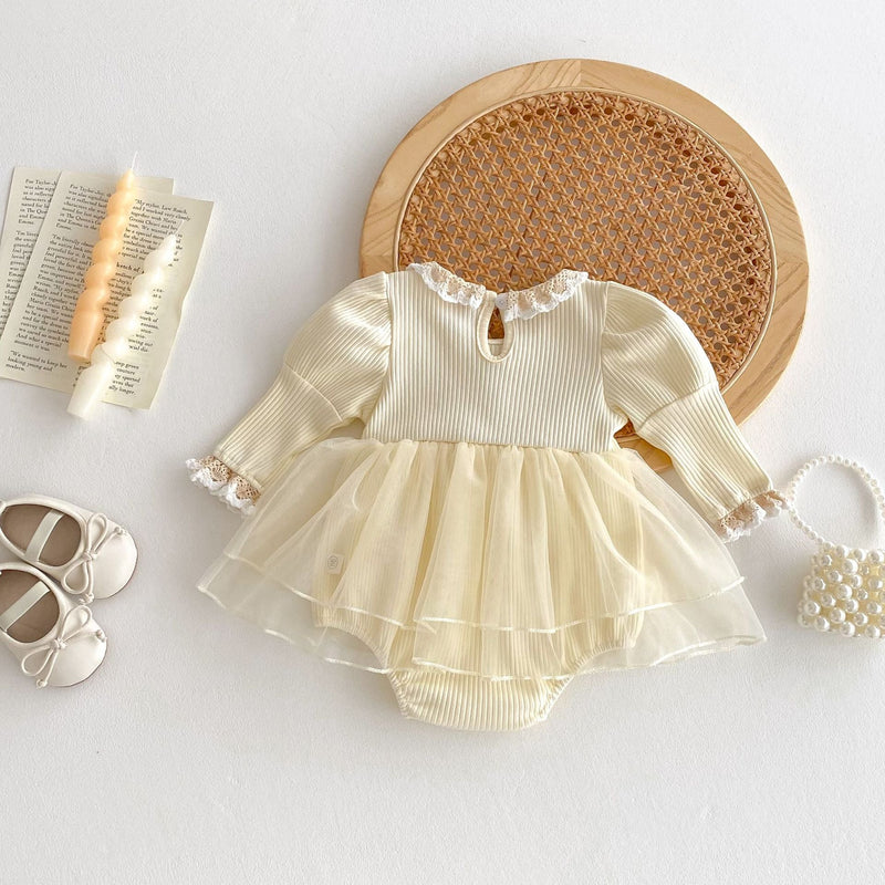 Body Infantil Feminino Sainha de Tule