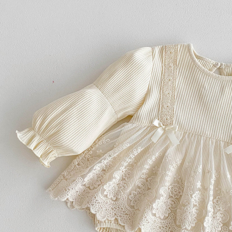 Body Infantil Rendado Lacinhos
