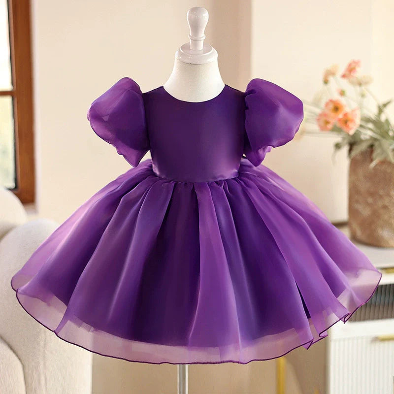 Vestido De Festa Infantil Bufante