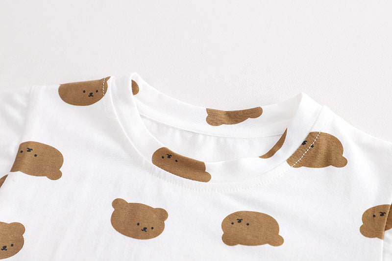 Conjunto Infantil Verão Ursinhos