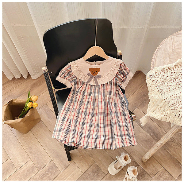 Vestido Infantil Bulberry Ursinho