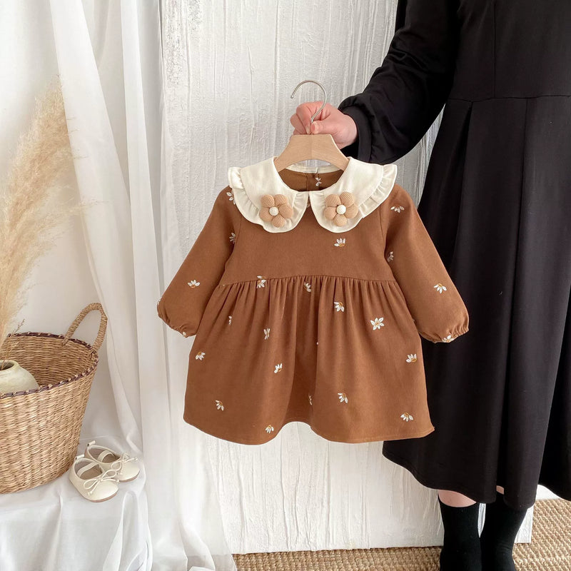 Vestido Infantil Flores