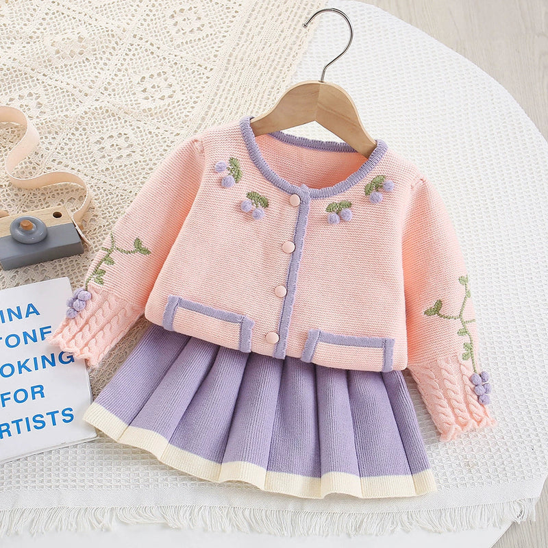 Conjunto Infantil Feminino Cerejinha
