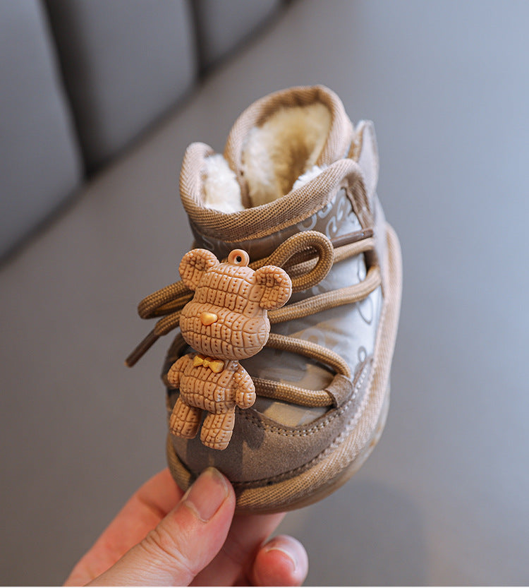 Bota Infantil Pelinhos Ursinho