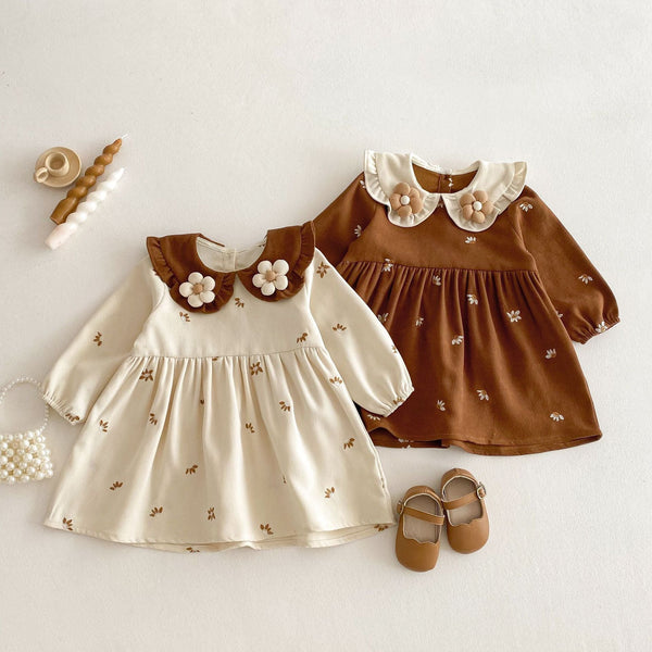 Vestido Infantil Flores