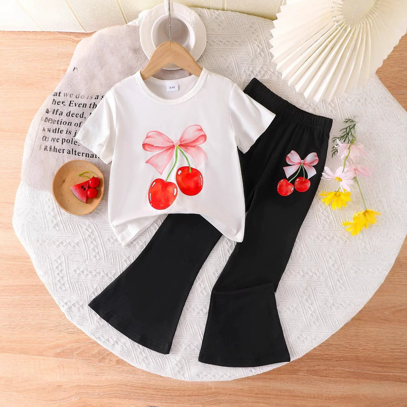Conjunto Infantil Feminino Cerejinha