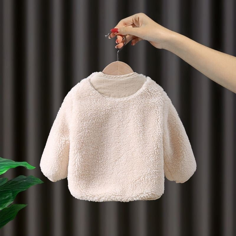 Conjunto Infantil Peludinho Bolsinhos.