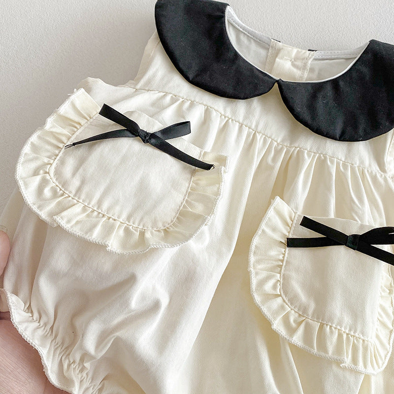 Vestido/ Body Infantil Verão Lacinhos