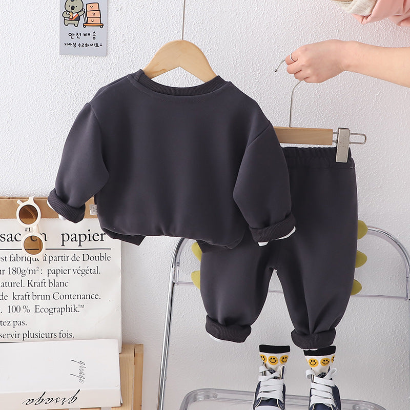 Conjunto Infantil Masculino Inverno Dinossauro