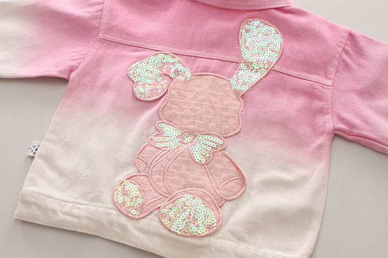 Conjunto Infantil Feminino 3 Peças Coelhinho