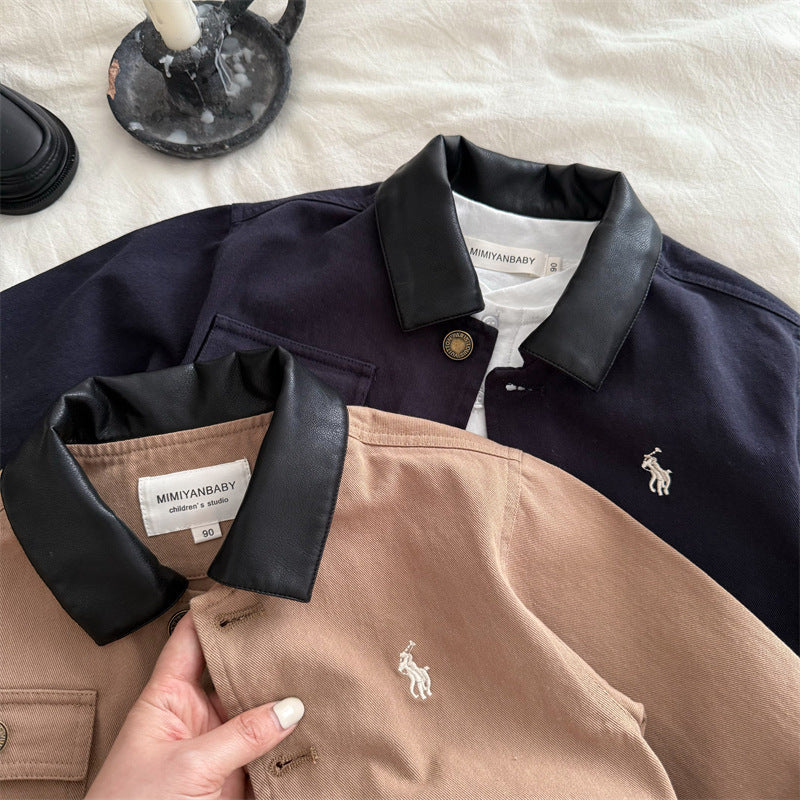 Jaqueta Infantil Masculina Polo Bolsinhos