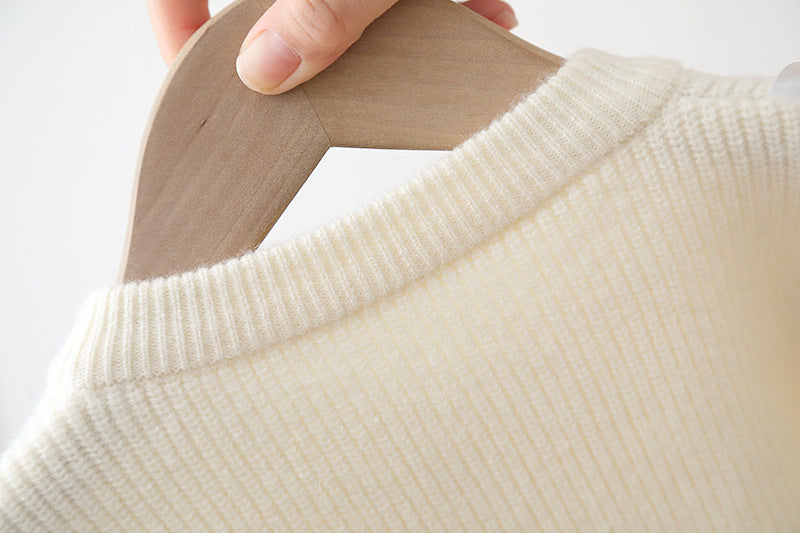 Cardigan Infantil Tricô Coraçõezinhos