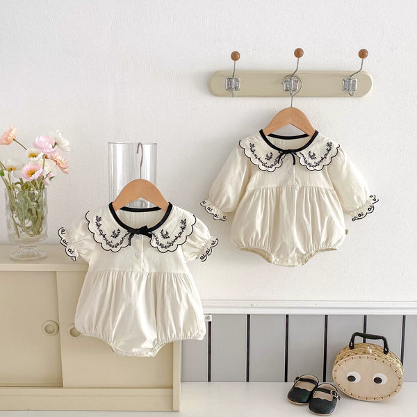 Body Infantil Feminino Bordadinho