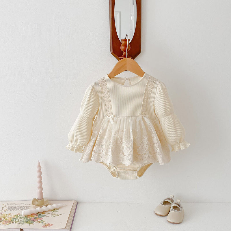 Body Infantil Rendado Lacinhos