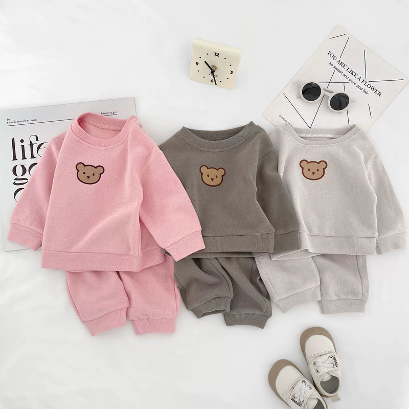 Conjunto Infantil Moletinho Ursinho