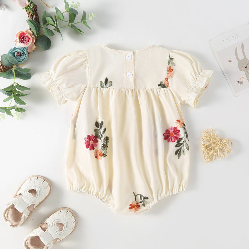 Body/ Conjunto Infantil Floral