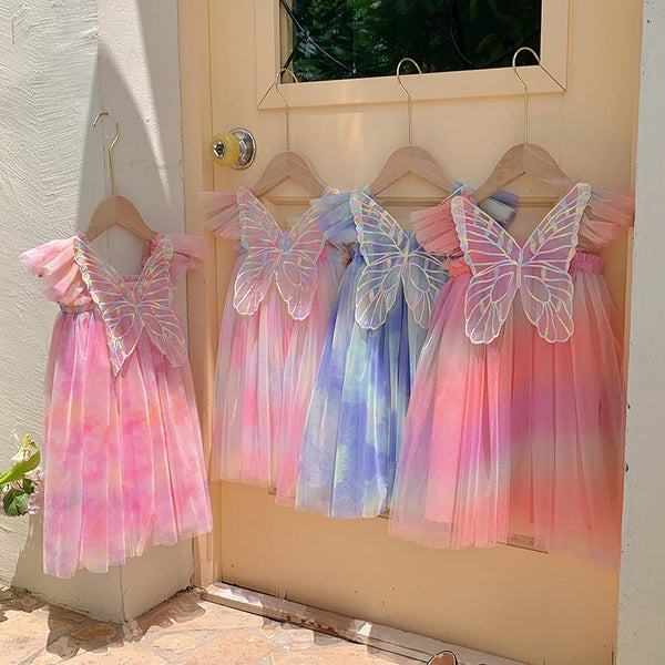 Vestido Infantil Tule Colors Asinha