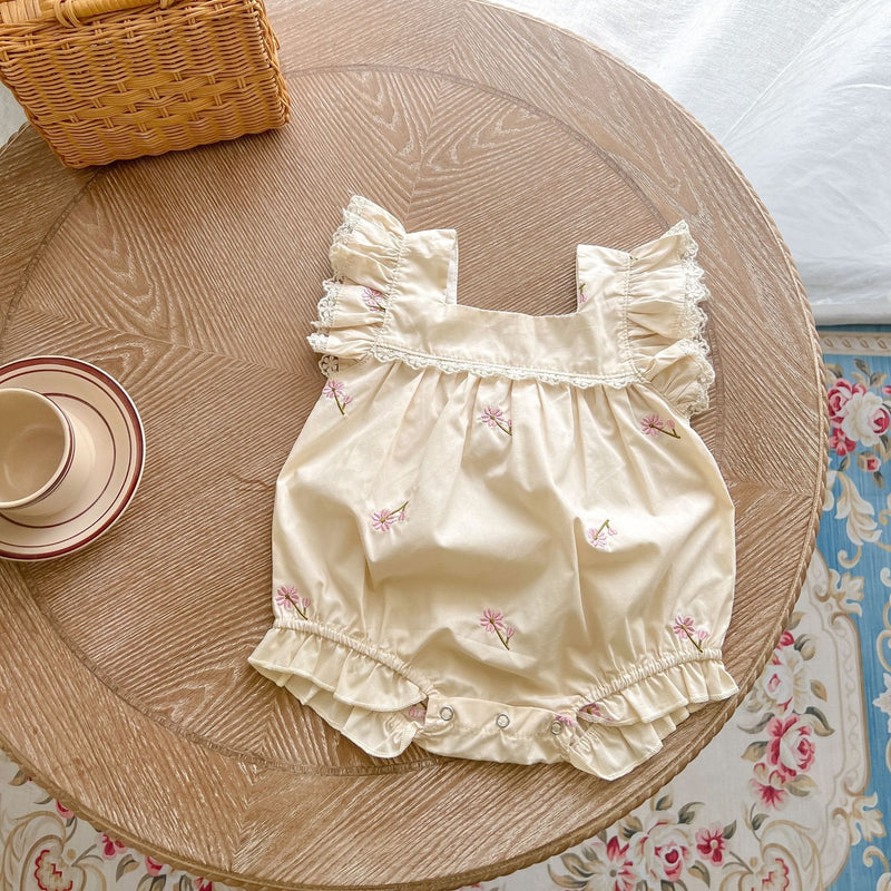 Body Infantil Feminino Florzinhas