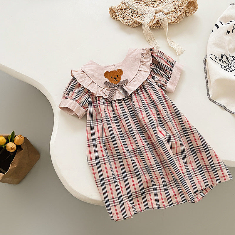 Vestido Infantil Bulberry Ursinho