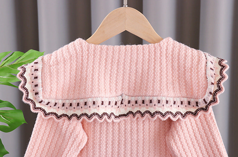 Cardigan Infantil Feminino Tricô Golinha
