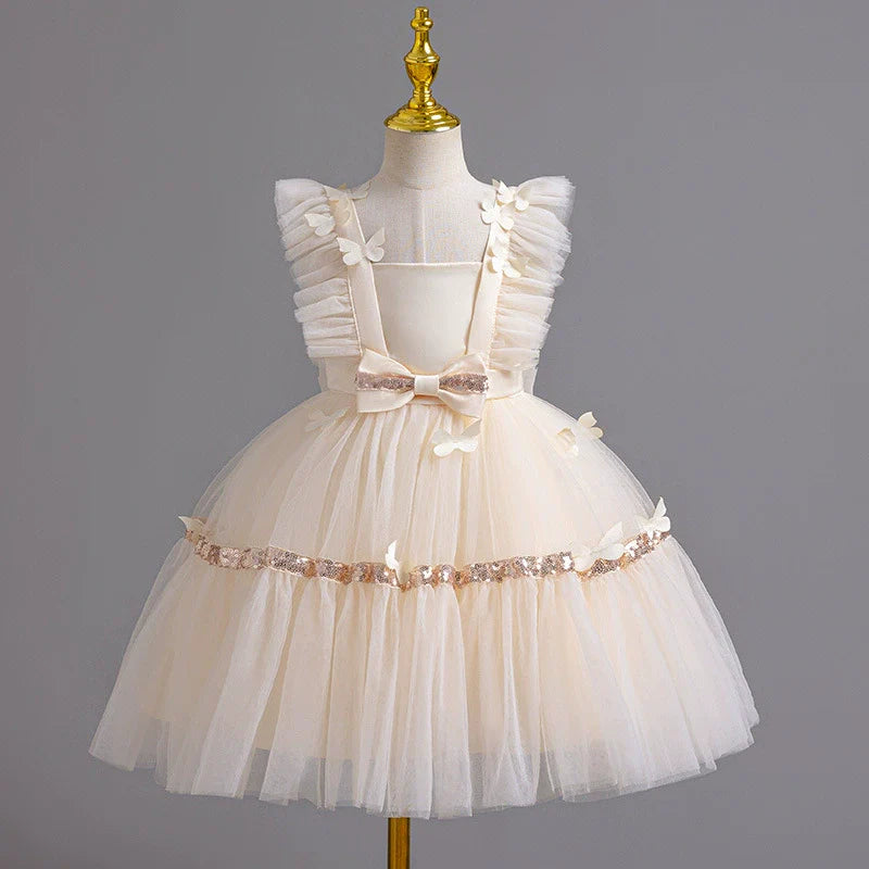 Vestido De Festa Tule Lacinhos